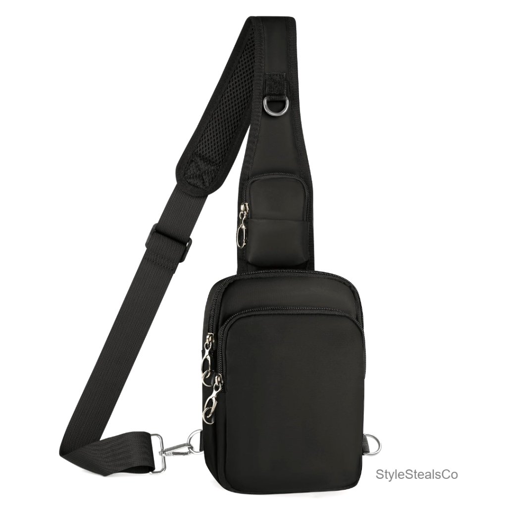Mini Crossbody Sling Bag Rfid Blocking Water Resistant Anti-Theft Travel